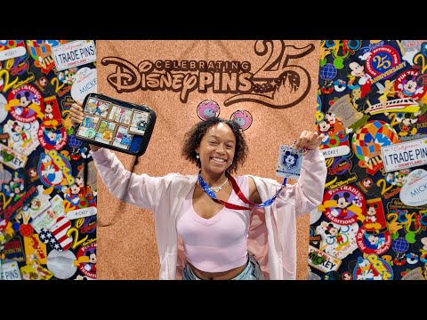 Видео: Мероприятие Disney World's Pin Event 2025 🌟 25 лет торговле значками!