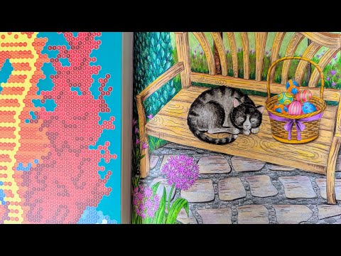 Видео: Апрель 2025. Раскрашенные страницы и покупки