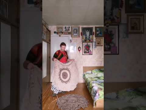 Видео: ковёр "ЛОТОС", 10 лепестков.