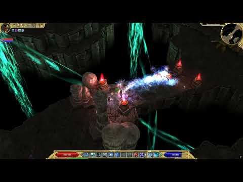 Видео: Titan Quest - Храмовник (Templar). Резонансный посошник, урон молнией