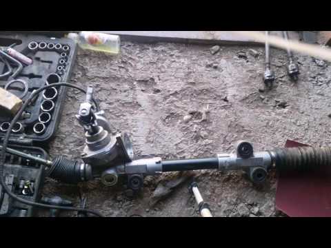 Видео: MAzda demio DW3w ЛЕВЫЙ РУЛЬ рулевая рейка эур ПРИЧИНА СТУКА