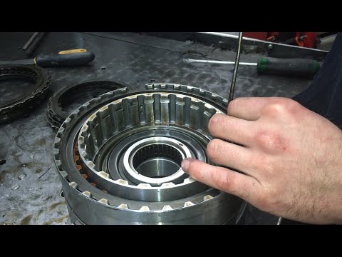 Видео: Разрушение хаба Direct и Overdrive Clutch Hub #АКПП #GM #5L40E #BMW #X3 3.0 Diesel
