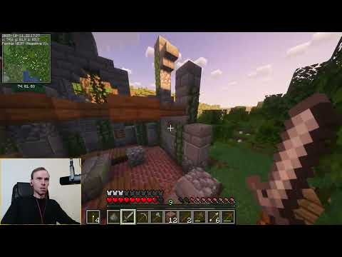 Видео: Копаем Строим Minecraft (Запись стрима, Часть 1)