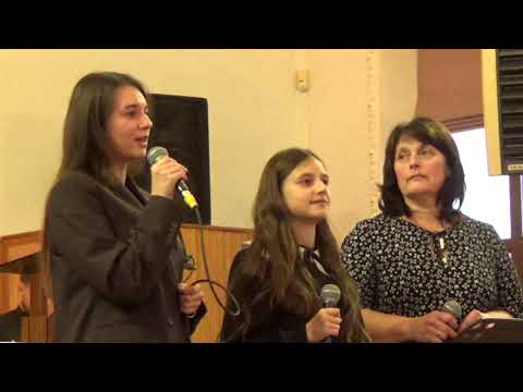 Видео: ц. АСД м. Ковель.  "Прошу мою сім"ю благослови..."