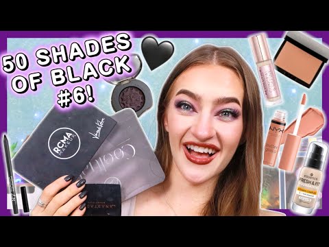 Видео: 50 оттенков черного, проектный лоток №6!! (куда-то везде сыпется косметика!!)