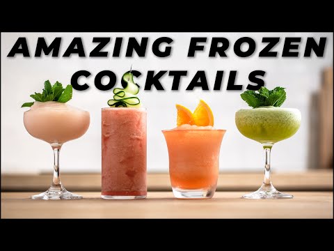 Видео: 4 ГОРЯЧИХ ЛЕТНИХ НАПИТКА — Лучшие замороженные коктейли