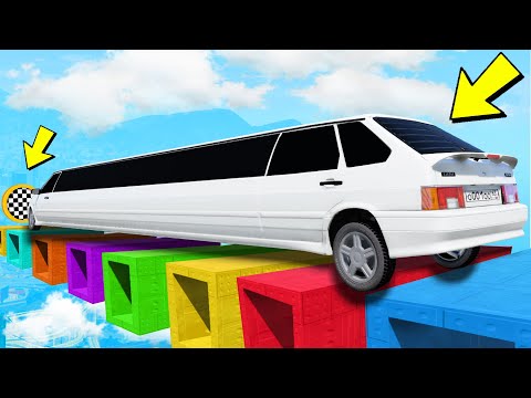 Видео: КАК ДАЛЕКО САМАЯ ДЛИННАЯ ЧИТ ТАЧКА СМОЖЕТ ПРОЕХАТЬ ПО ДЫРЯВЫМ БЛОКАМ В ГТА 5?! ОБЗОР МОДА В GTA 5!