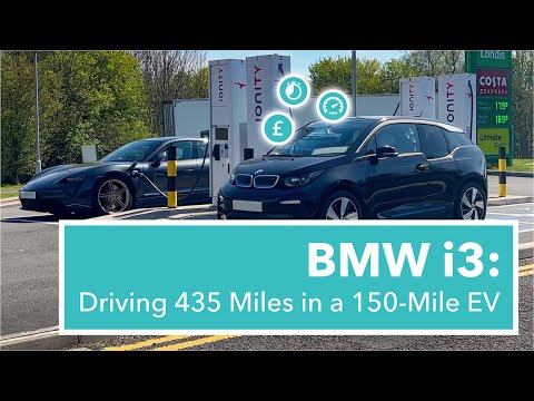 Видео: BMW i3: как проехать более 400 миль на электромобиле с запасом хода менее 150 миль