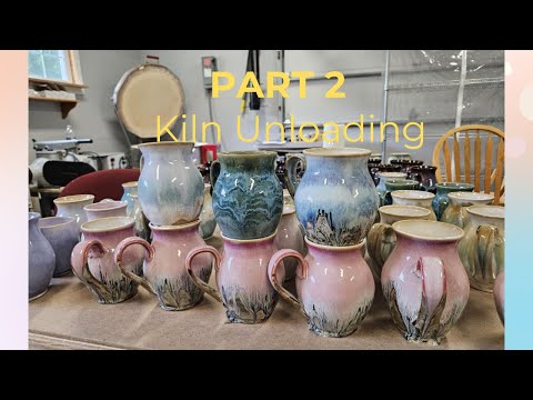 Видео: Открытие печи CONE 6, комбинации глазури AMACO и глазури MAYCO