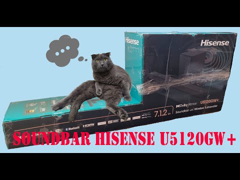 Видео: Покупка, распаковка саундбара, Саундбар Hisense U5120GW+ с Dolby Atmos!!!