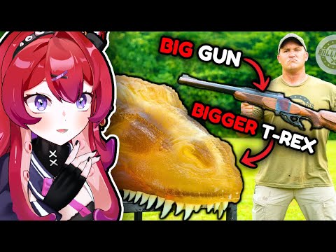 Видео: СМОЖЕТЕ ЛИ ВЫ СРАЗИТЬСЯ С Т-РЕКСОМ...!? | Kentucky Ballistics React