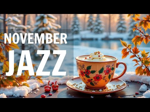 Видео: Уютный зимний кофейный джаз и счастливая ноябрьская утренняя босса-нова для расслабляющей атмосферы