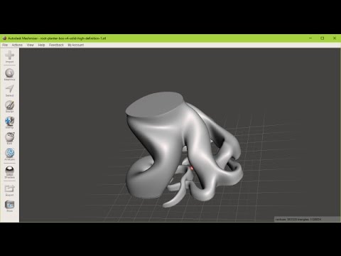 Видео: MeshMixer Урок 3 - Работа с инструментом выделения