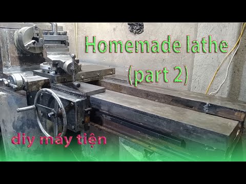 Видео: Самодельный токарный станок -  (часть 2)