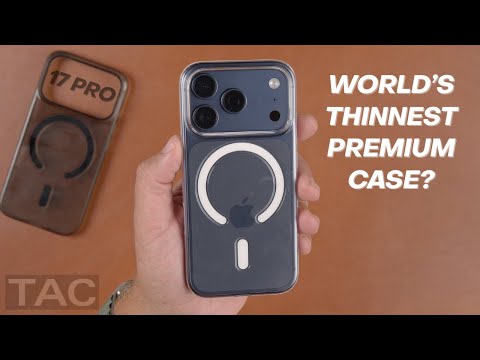 Видео: Самый тонкий в мире чехол премиум-класса для iPhone 17 Pro?