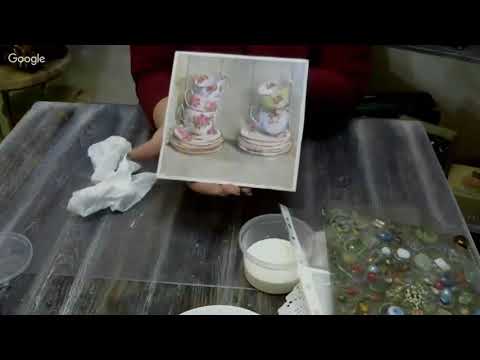 Видео: Вакула Галина. Чайная шкатулка. Куханная утварь.  10 01 18