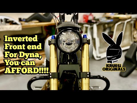 Видео: Как построить трюковой мотоцикл Dyna (P4) с перевернутой передней частью