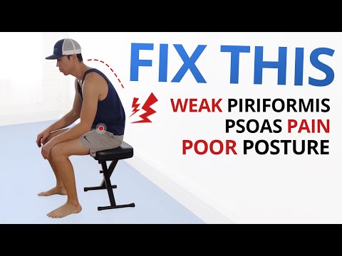 Видео: 3P-проблемы сидения: боль в грушевидной мышце и поясничной мышце, плохая осанка (понятно?)