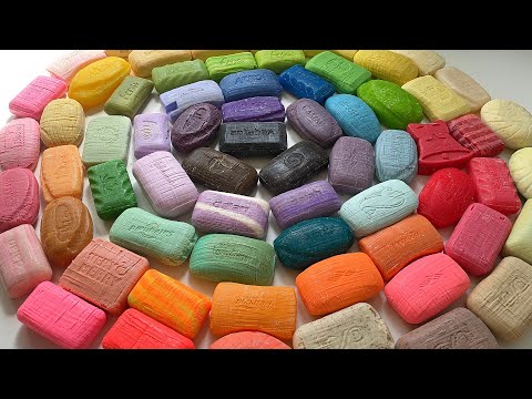 Видео: 70 Мыльных Кубиков/ 70 Soap Cubes, Soap cutting, Satisfying soap