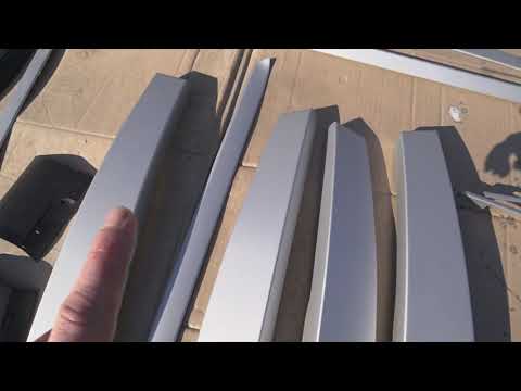 Видео: Показываю о крашеные серебренные накладки Porsche Cayenne [Порше Кайен]