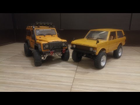 Видео: RC MN-168  , Range Rover 1970г. - модель в 12 масштабе.
