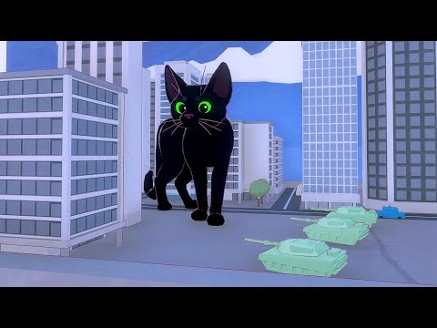 Видео: МАЛКАТА ГОДЗИЛА АТАКУВА ВАШИЯ ГРАД - Little Kitty, Big City Еп.3