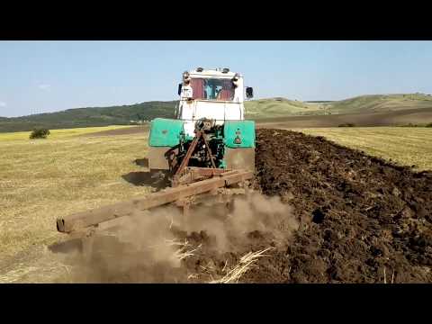Видео: Пробуем пахоты с новым плугом. Трактором Т-150к /Moldova