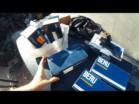 Видео: Обзор новых запчастей - 8 катушек зажигания BERU M50 M60 BMW e34 540 #3