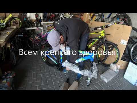 Видео: Десна 2910 MD, аналог Stels Navigator 900 MD Сборка из коробки.