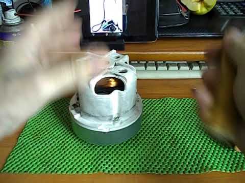 Видео: мотор пылесоса FHILIPS FC 8722