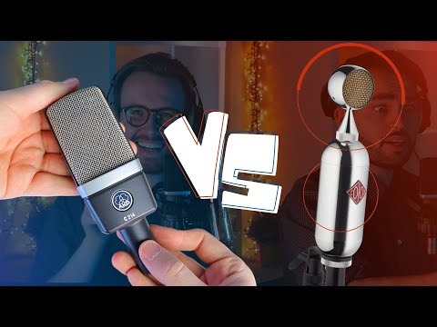 Видео: AKG C214 vs СОЮЗ 023 Bomblet