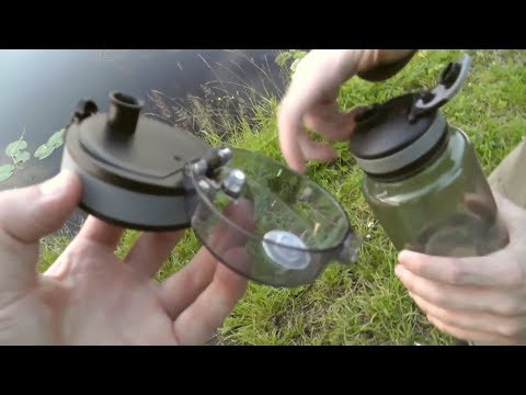 Видео: Крышки на бутылки с широким горлом (фляга Сплав TR-1000 или Nalgene WM 1 QT)