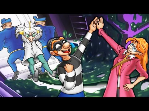 Видео: ВОРИШКА БОБ 2 [8] ПОМОГЛИ ПОЙМАТЬ ЗЛОГО ПРОФЕССОРА Весёлая игра про воришку Robbery Bob 2