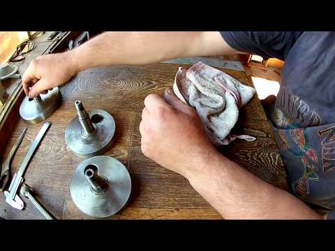 Видео: Обточка сборка и центровка коленвала Восход СМБ