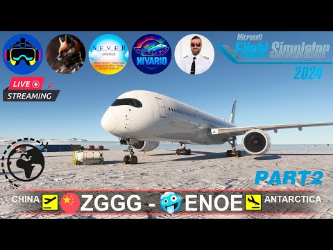 Видео: 🚀 ПОЛЯРНЫЙ ЭКСПЕРИМЕНТ В кругоСветке: Гуанчжоу(ZGGG) - Тролль(ENOE) | AIRBUS A350-900ULR | 13700 км