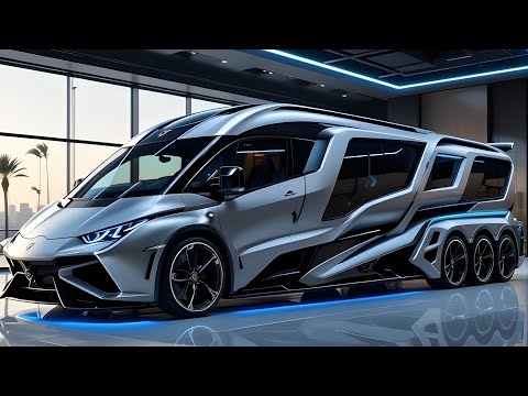 Видео: 2026 Lamborghini Motorhome — Дом на колёсах быстрее суперкара! Это просто безумие! 😱🔥