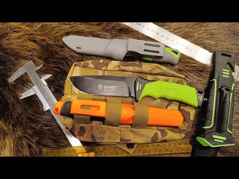 Видео: Ножи Ganzo для жизни везде!!!