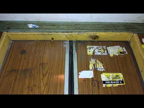 Видео: Ремонтные работы у подъезда, да такие,что негде пройти. Лифт СамЛЗ 1973 г.в., V=0,65 м/с, г/п 320 кг