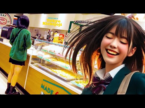 Видео: Токио Китидзёдзи 🐶 Вкусный город 💖 4K Нон-стоп 1 час