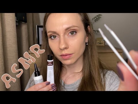 Видео: АСМР Мастер бровист👱‍♀️ Ролевая игра Оформлю ваши брови🖊ASMR Role Play Doing Your Eyebrows✏️