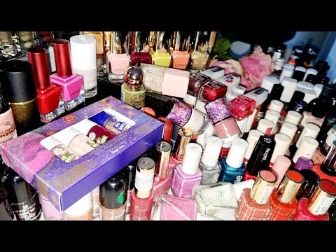 Видео: Огромная коллекция лаков 💅для ногтей🔴🟠🟡🟢🔵🟣🟤⚪️⚫️
