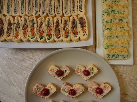 Видео: Традиционная корейская кухня: Керан мари (계란말이) или яичный рулет (4 варианта)