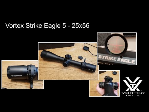 Видео: Огляд прицілу Vortex Strike Eagle 5-25x56 FFP з сіткою EBR 7C