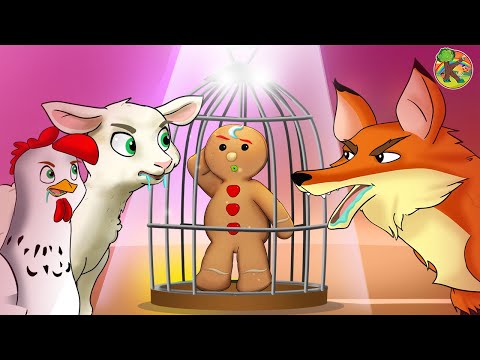 Видео: Пряничный человечек | KONDOSAN На русском - Сказки для детей - Pусский сказки