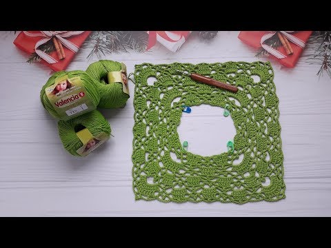 Видео: Платье "Весна". Часть 5.  Кокетка крючком 8-10 ряды.