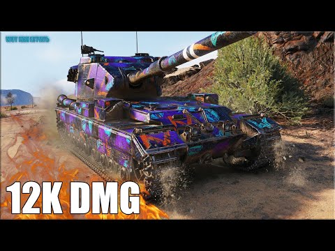 Видео: БАБАХА на ХЕШ ФУГАСАХ 12к урона 😍 World of Tanks FV215b 183 лучший бой
