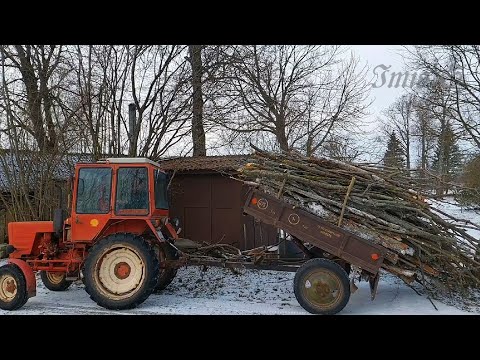 Видео: Т-25 и прицепы