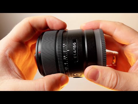 Видео: Обзор Sony SEL15F14G 15mm f1.4 G новый топовый объектив для кроп камер Sony под E-mount