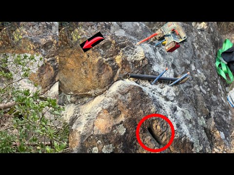 Видео: Открытие большого каменного хранилища, замковый камень в одну тонну, момент поиска сокровищ