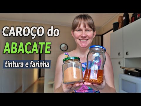 Видео: Как приготовить краситель из косточек авокадо и муку 🥑